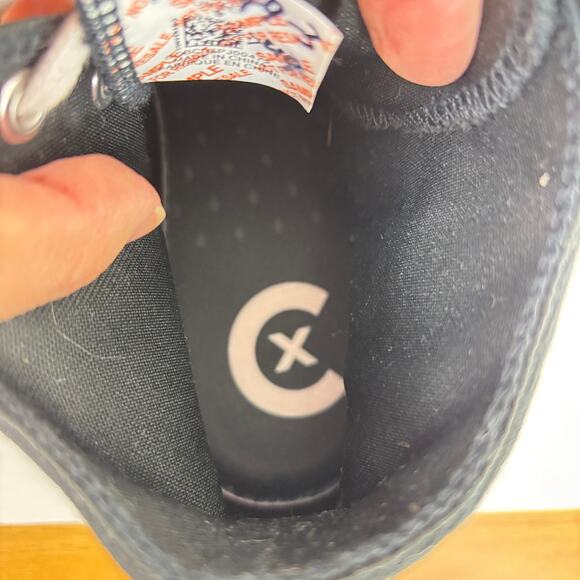 Converse Chuck Taylor All Star CX Hi Top Shoes Black Clear Wild Mango size 9 - Picture 7 of 10